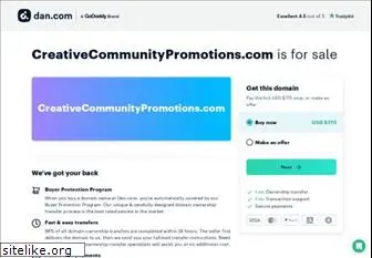 creativecommunitypromotions.com