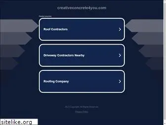 creativeconcrete4you.com