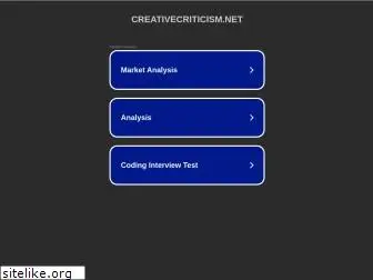 creativecriticism.net