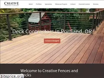 creativefencesanddecks.com