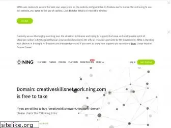 creativeskillsnetwork.ning.com