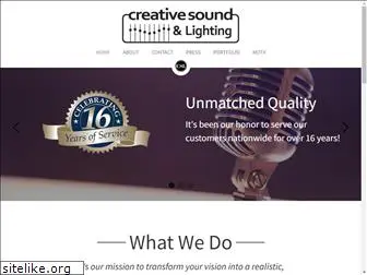 creativesoundsolution.com