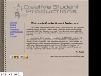 creativestudent.com