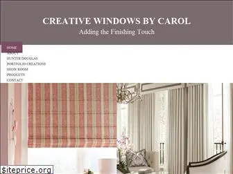 creativewindowsbycarol.com