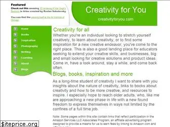 creativityforyou.com
