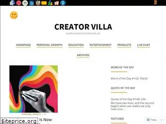 www.creatorvilla.com