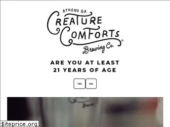 creaturecomfortsbeer.com
