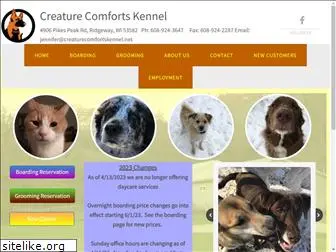 creaturecomfortskennel.net