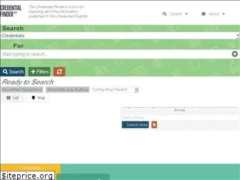 credentialfinder.com