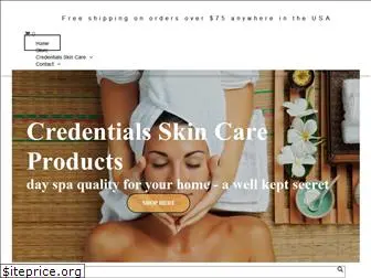 credentialsskincare.biz