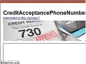 creditacceptancephonenumber.com