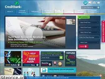 creditbank.com.lb