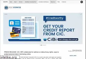 creditinfo.gov.ph