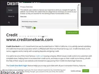 creditonebanklogin.live