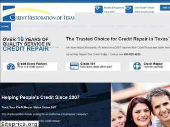 creditrestorationoftexas.com