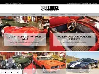 creekridgeclassiccar.com