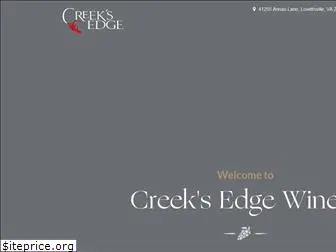 creeksedgewinery.com