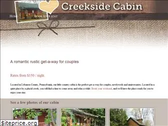 creekside-cabin.com