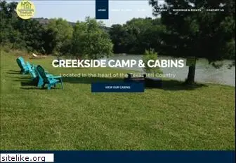 creekside-camp-cabins.com