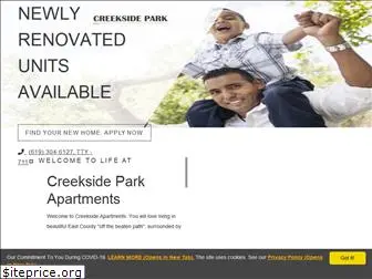 creeksideapartmentcommunity.com