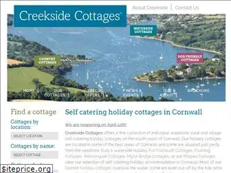 creeksidecottages.co.uk