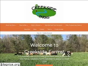 creeksidefarms-nc.com