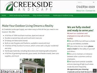 creeksidelandscapesupply.com