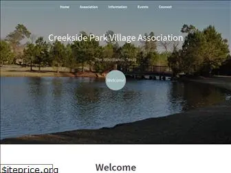 creeksideparkvillage.com
