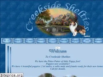 creeksideshelties.com