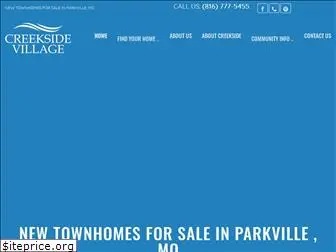 creeksidevillageparkville.com