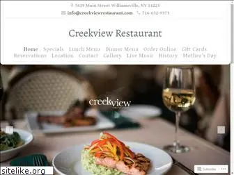 creekviewrestaurant.com