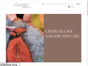 creekvillagegalleryandcafe.com
