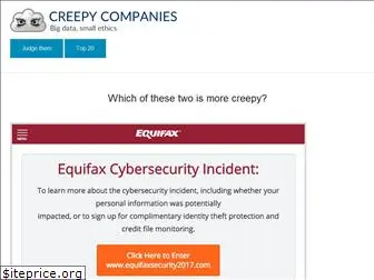 creepycompanies.com