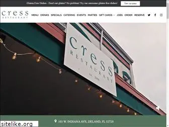 cressrestaurant.com