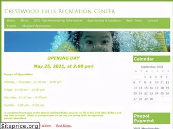 crestwoodhillspool.com