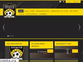 crestwoodsoccerclub.com