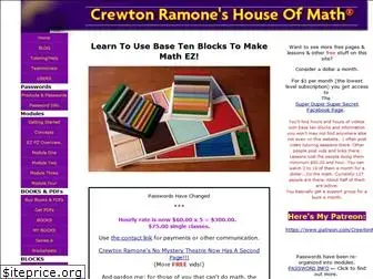 crewtonramoneshouseofmath.com