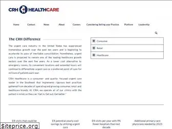 crhhealthcare.com