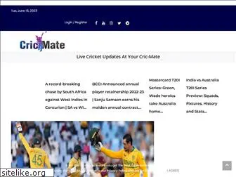 cric-mate.com