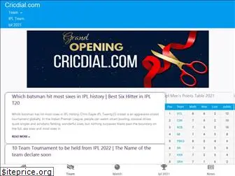 cricdial.com