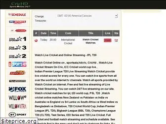 crichd.cricket