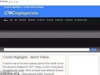 crichighlightsvidz.com