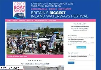 crickboatshow.com