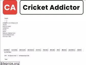 cricketaddictor.com