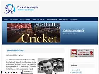 cricketanalytix.com