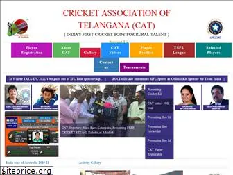 cricketassociationoftelangana.com