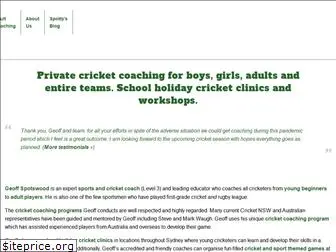 cricketcoachingclinics.com.au