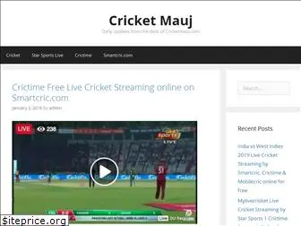 cricketmauj.com