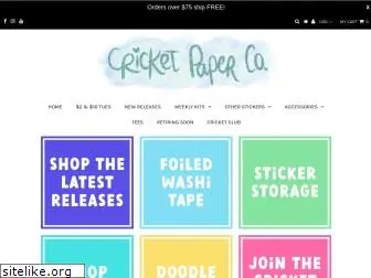 cricketpaperco.com