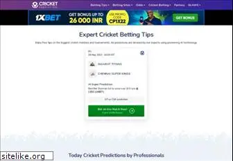 cricketprediction.com